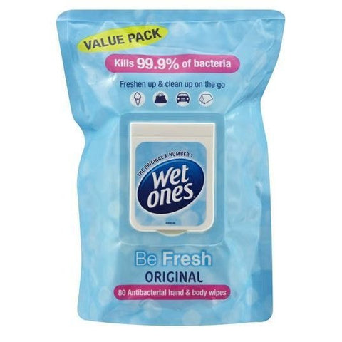 Wet Ones Be Fresh Original Value 80 pack
