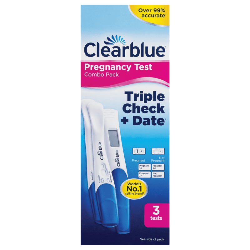 Clearblue Pregnancy 1 Digital Test & 2 Visual Test Kit
