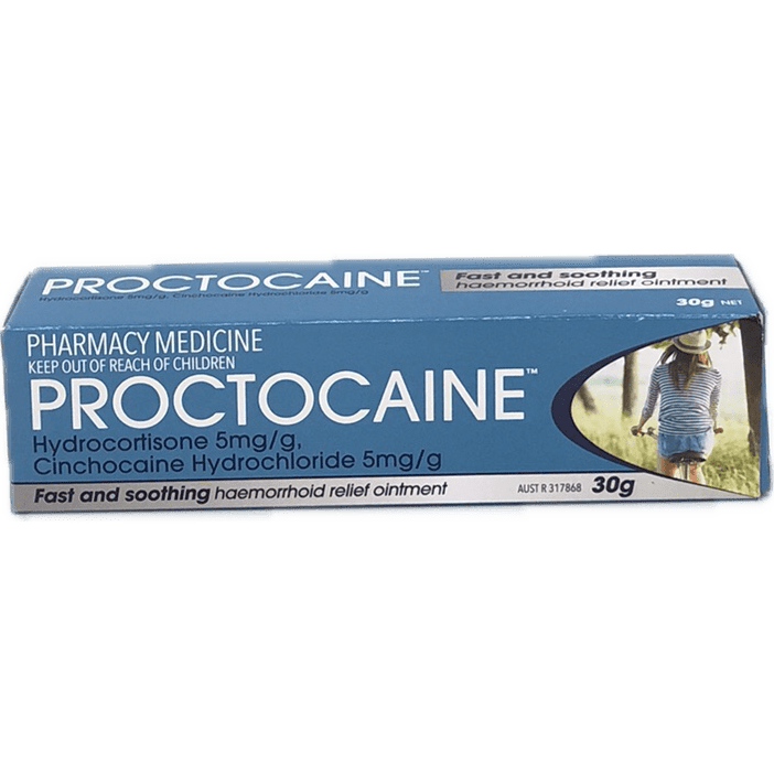 Proctocaine Ointment 30G(Alternative to Proctosedyl)