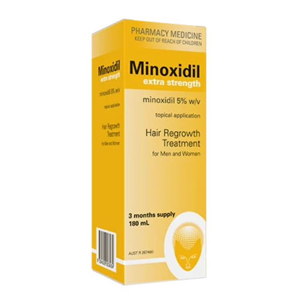 Minoxidil Extra Strength 3 Month Supply 180ml