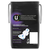 U by Kotex Overnight Ultrathins Long  8 Pack