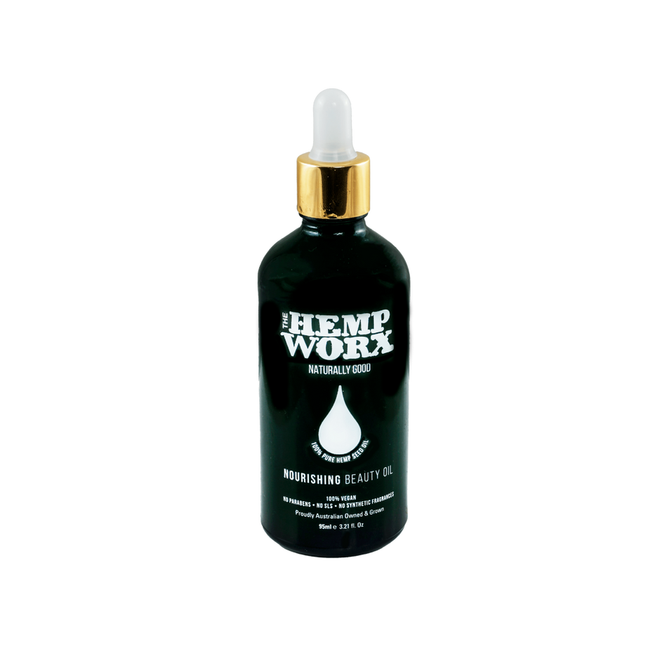 The Hemp Worx Nourishing Beauty Oil 95mL