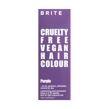 Brite Organix Semi Permanent Hair colour Purple 75ml