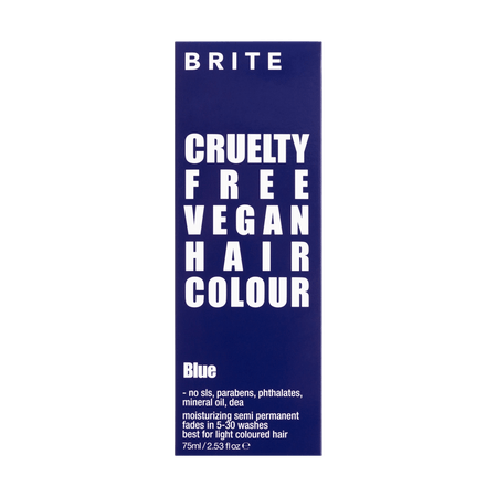Brite Organix Semi Permanent Hair Colour Blue 75ml