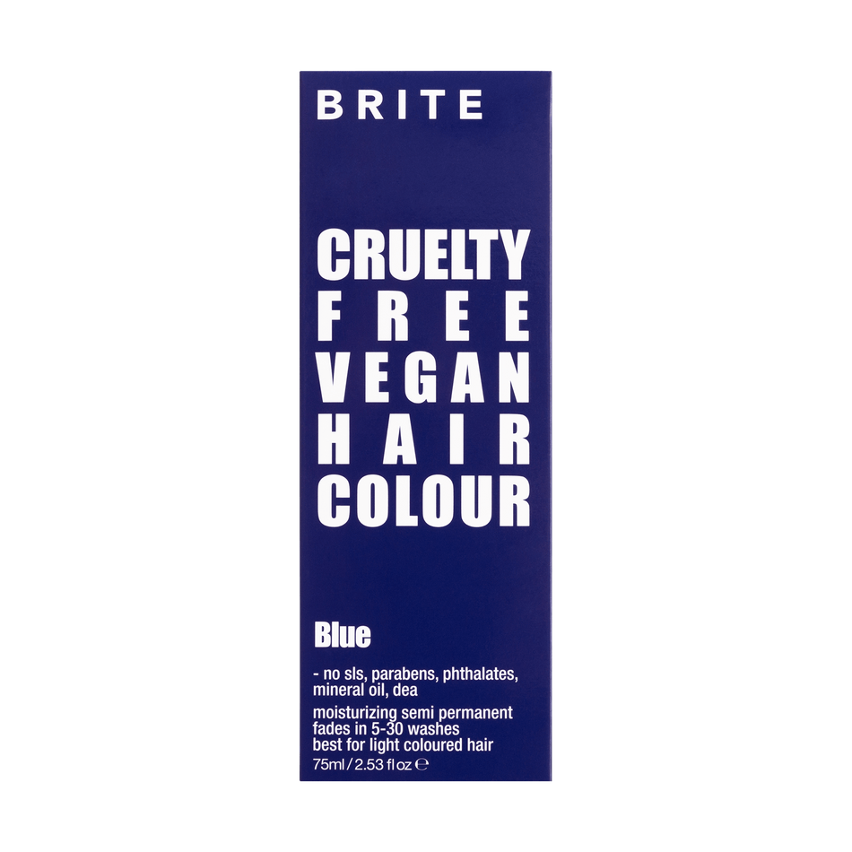 Brite Organix Semi Permanent Hair Colour Blue 75ml