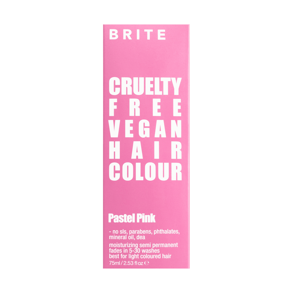 Brite Semi Permanent Hair Colour Colour Pastel Pink 75ml