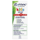Zyrtec Kids Antihistamine Allergy & Hayfever Oral Liquid Grape 120mL
