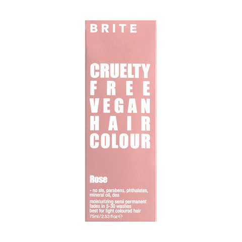Brite Organix  Semi Permanent Hair colour  Rose 75ml