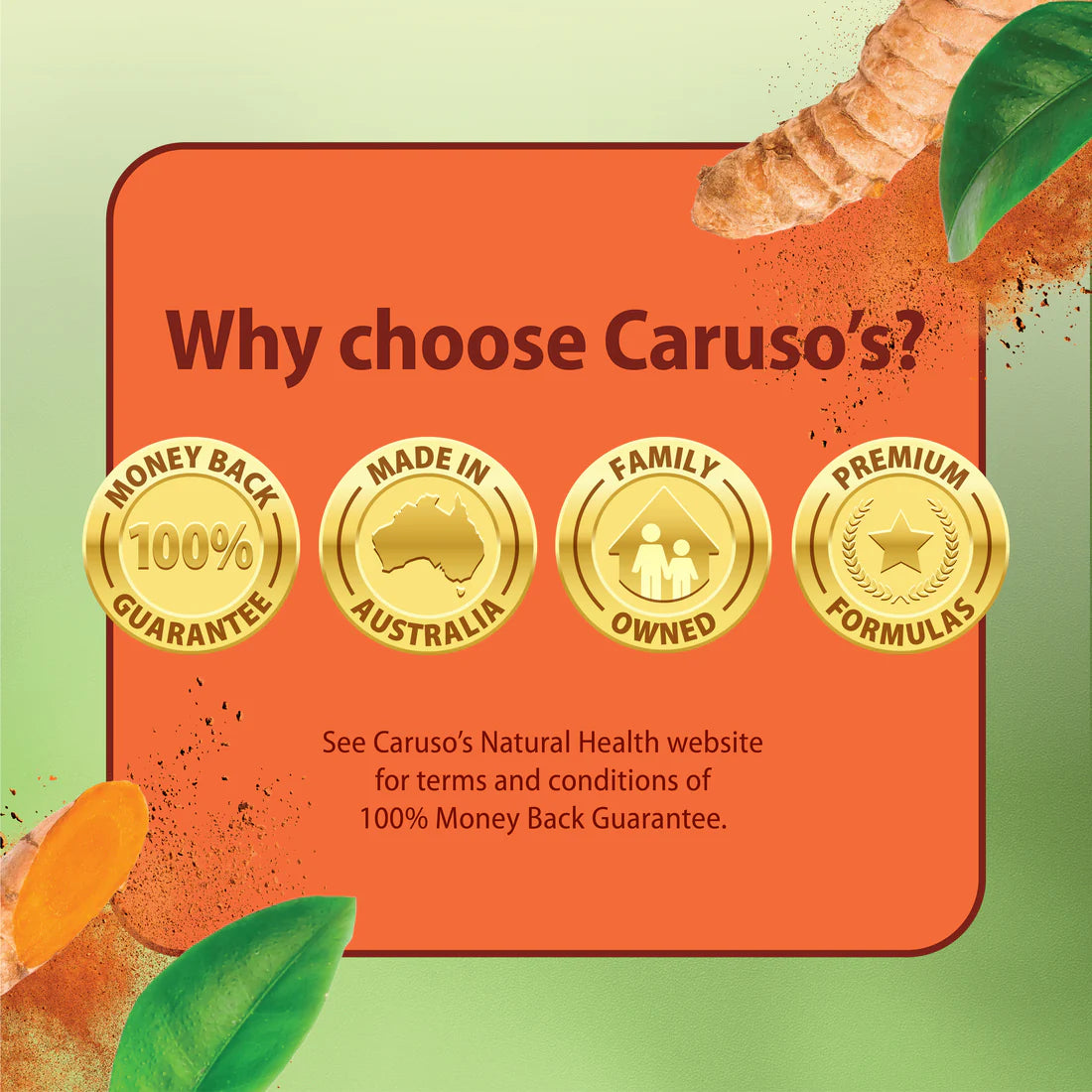 Caruso's Curcumin Max 50 Tabs