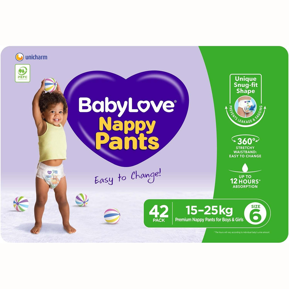 Babylove Nappy Pants Jumbo Junior 42