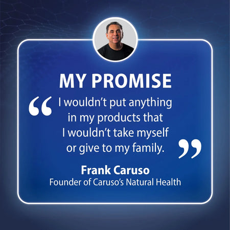 Caruso's Magnesium Glycinate + D + Zinc + Selenium 60 Tablets