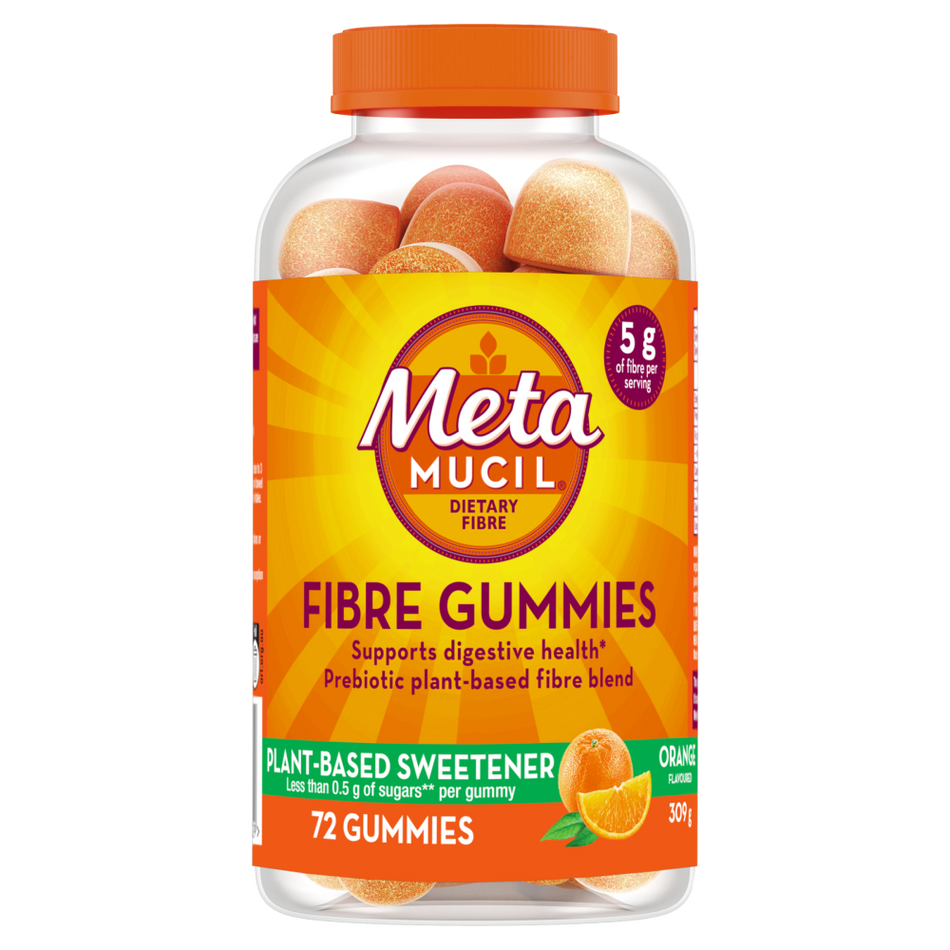 Metamucil Fibre Gummies 72 Pack