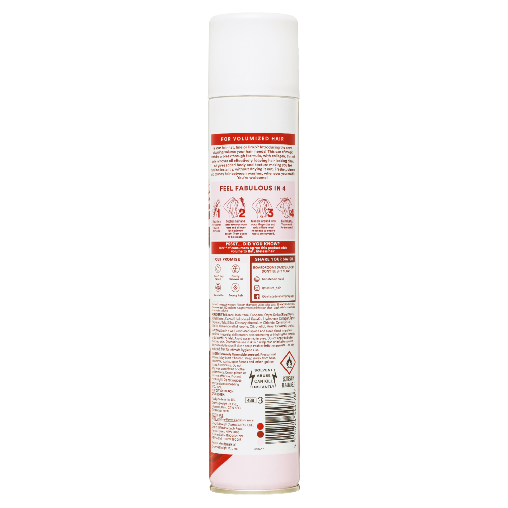 Batiste Dry Shampoo Volume 350ml