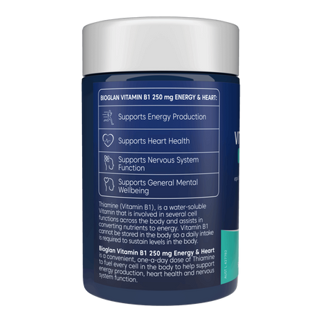 Bioglan Vitamin B1 250mg 75 Tablets