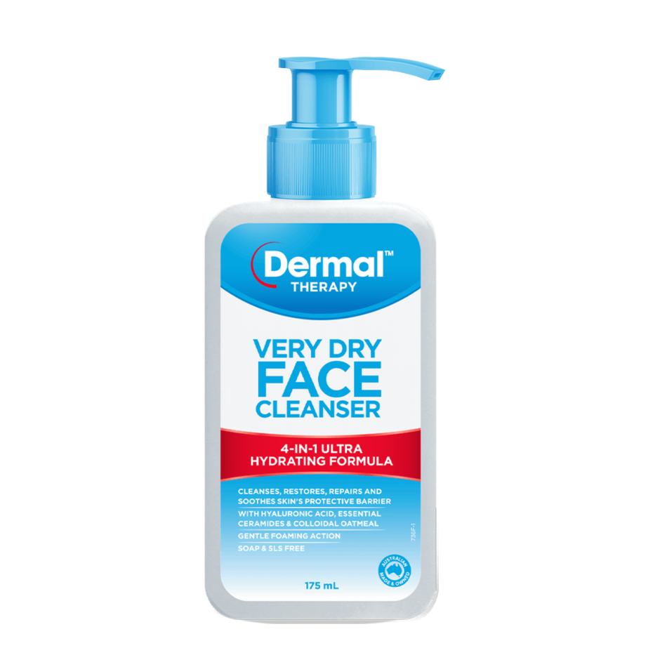 Dermal Therapy Very Dry Face Cleanser 175mL