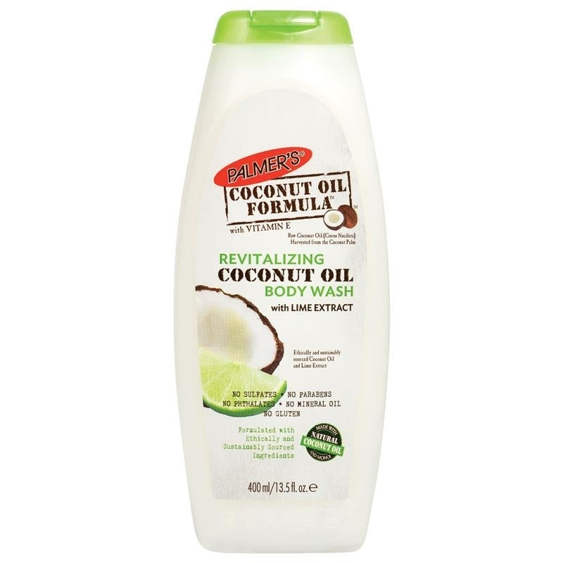 Palmers Coconut Oil Formula Lime Body Wash Revitalising 400ml