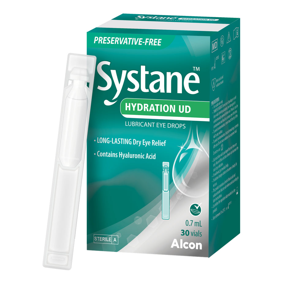 Systane Hydration UD Lubricant Eye Drops 0.7mL 30 Vials