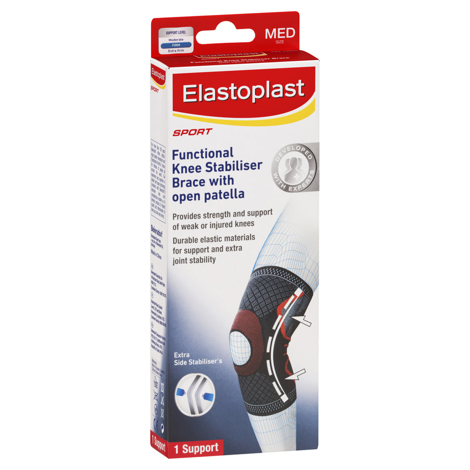 Elastoplast Functional Knee Stabiliser With Open Patella MED