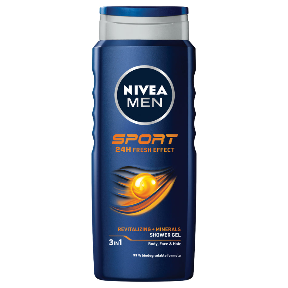 Nivea For Men Sport Shower Gel 500ml