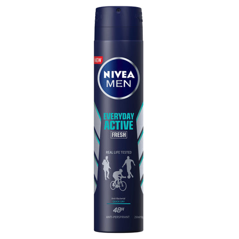 NIVEA Everyday Active Aerosol Fresh Deodorant 250ml