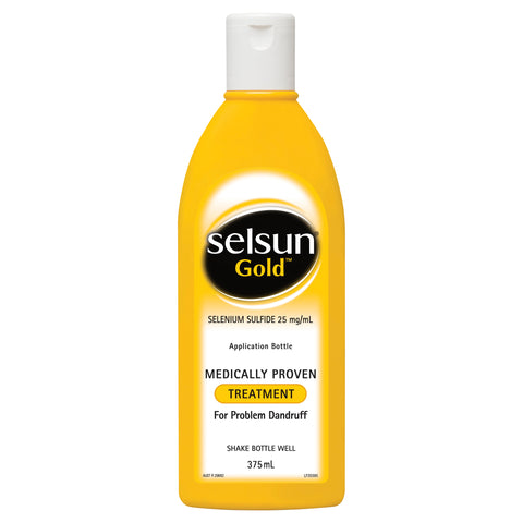 Selsun Gold 375mL - Anti-Dandruff Treatment Shampoo