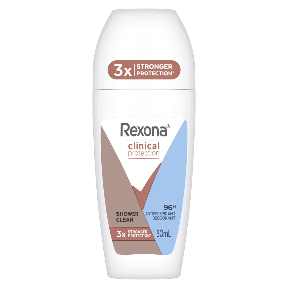 Rexona for Women Clinical Protection Roll On Shower Clean 50ml