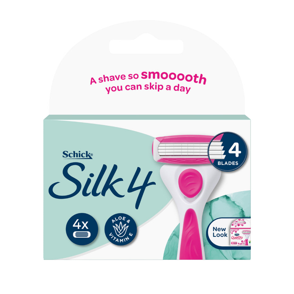 Schick Quattro Blades Women Razor 4pk