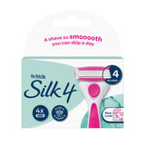 Schick Quattro Blades Women Razor 4pk