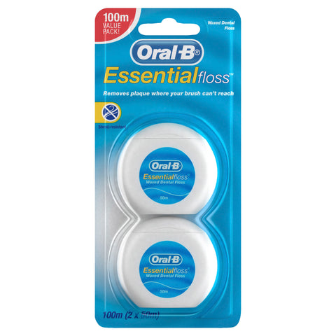 Oral B Essential Floss 2x50m