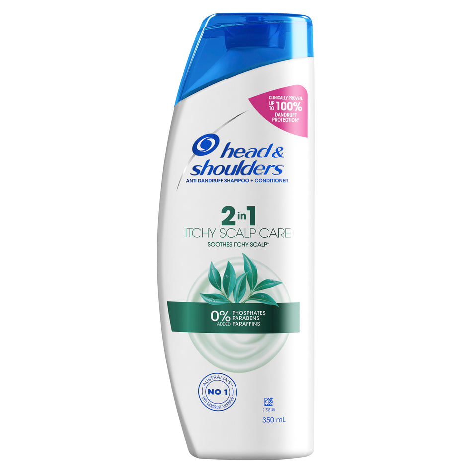 Head & Shoulders Itchy Scalpcare Anti Dandruff 2In1 Shampoo & Conditioner 350ml