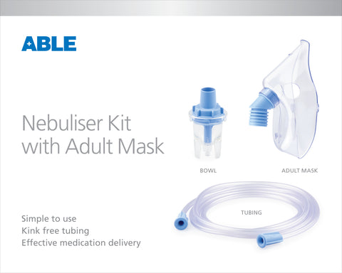 Able Nebuliser Mask Set Adult