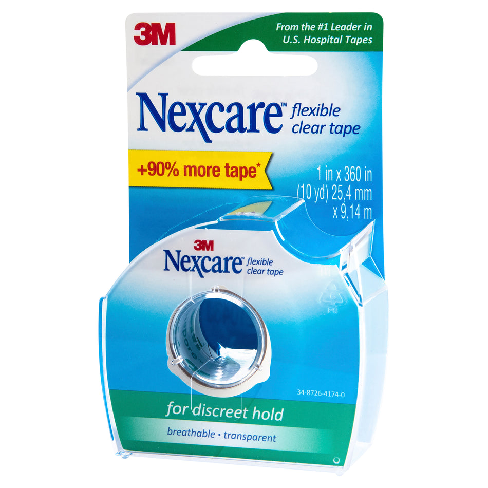 Nexcare Tape Dispenser Flexible Clear 25mm