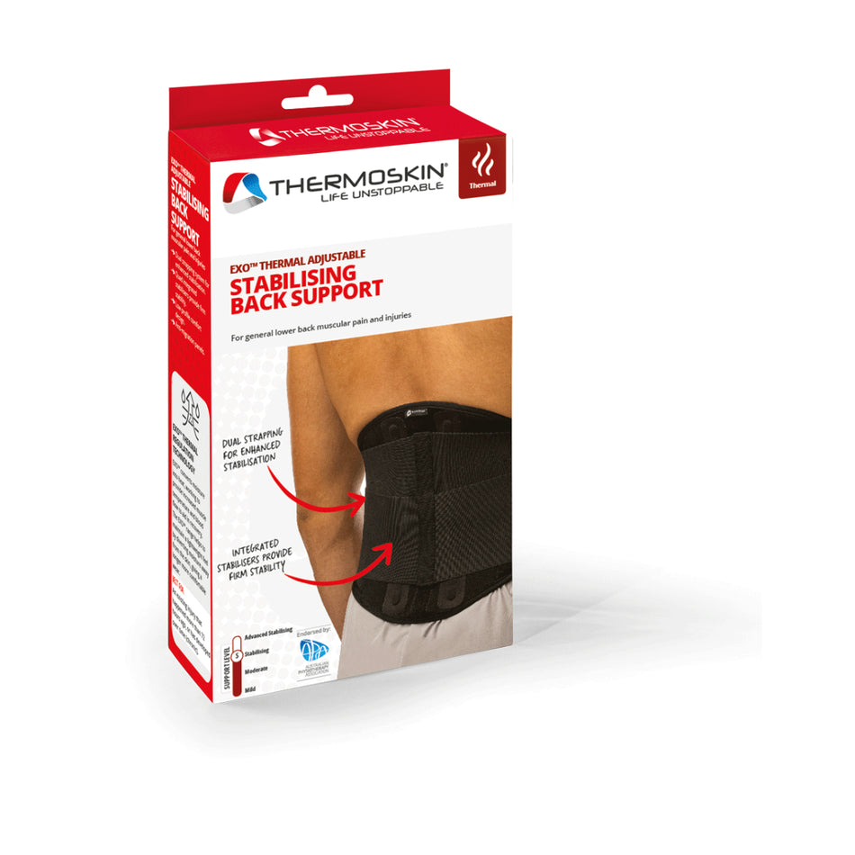 Thermoskin  EXO ADJUSTABLE STABILISING BACK SUPPORT ONE SIZE