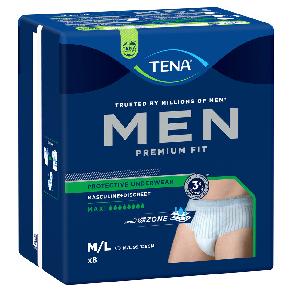 Tena Men Level 4 Pants Medium/Large 8PK