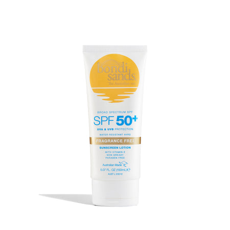 Bondi Sands SPF 50+ Sunscreen Lotion Fragrance Free 150ml
