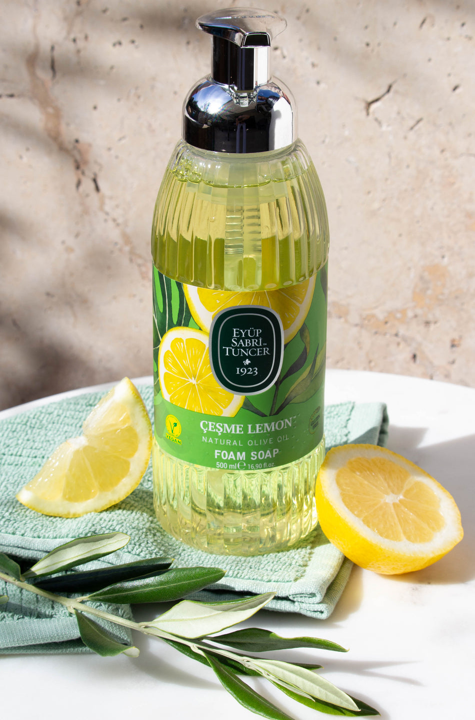 Eyup Sabri Tuncer Natural Foam Soap Cesme Lemon 500ml