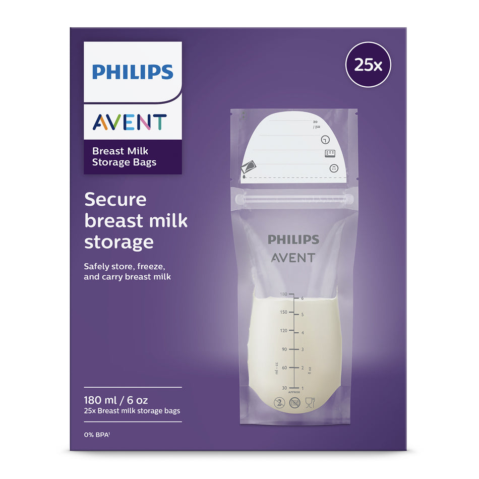 Avent Breast Milk Bags 25 Pack