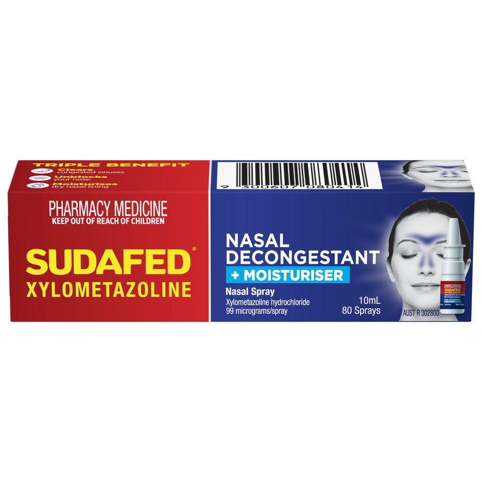 Sudafed Xylo Nasal Decongestant 10ml