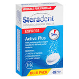 Steradent Active Plus Denture Cleansing 48 Tablets