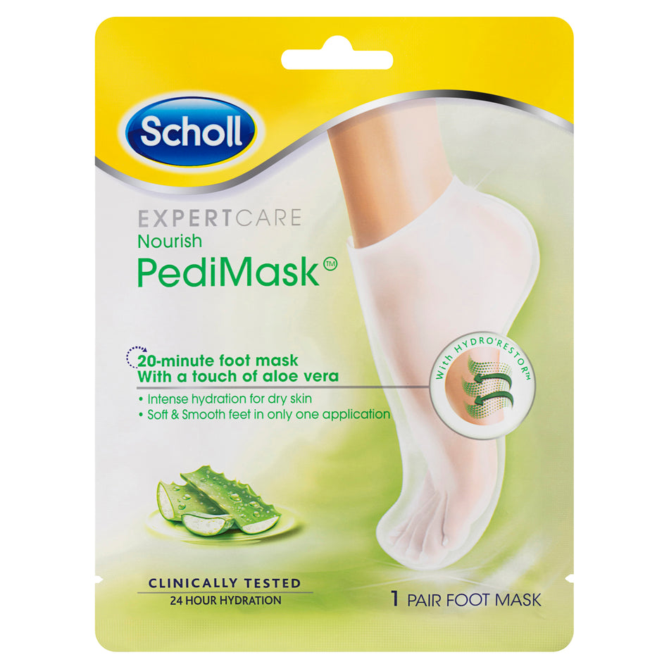 Scholl Dry Skin Aloe Vera PediMask 1 Pair