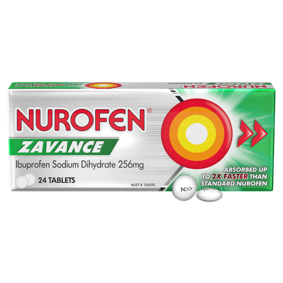 Nurofen Zavance 24 Tablets