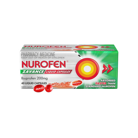 Nurofen Zavance 40 Liquid Capsules