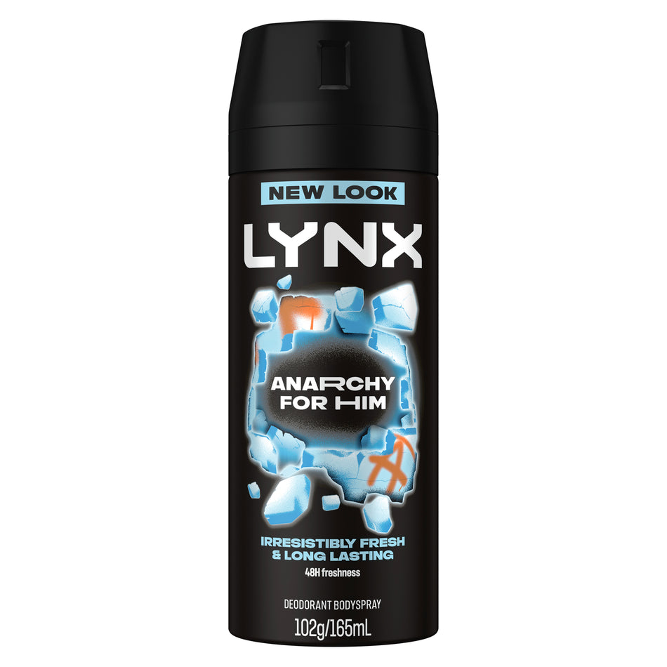 Lynx Deodorant Anarchy For Him 165ml