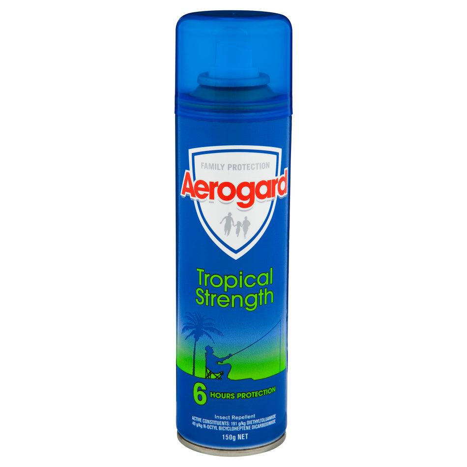 Aerogard Tropical Strength Insect Repellant 150g Aerosol