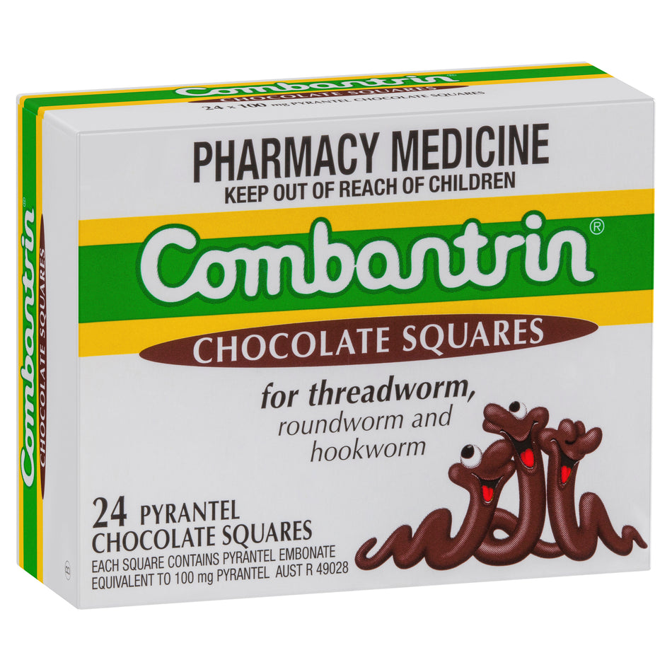 Combantrin Chocolate 24 Squares