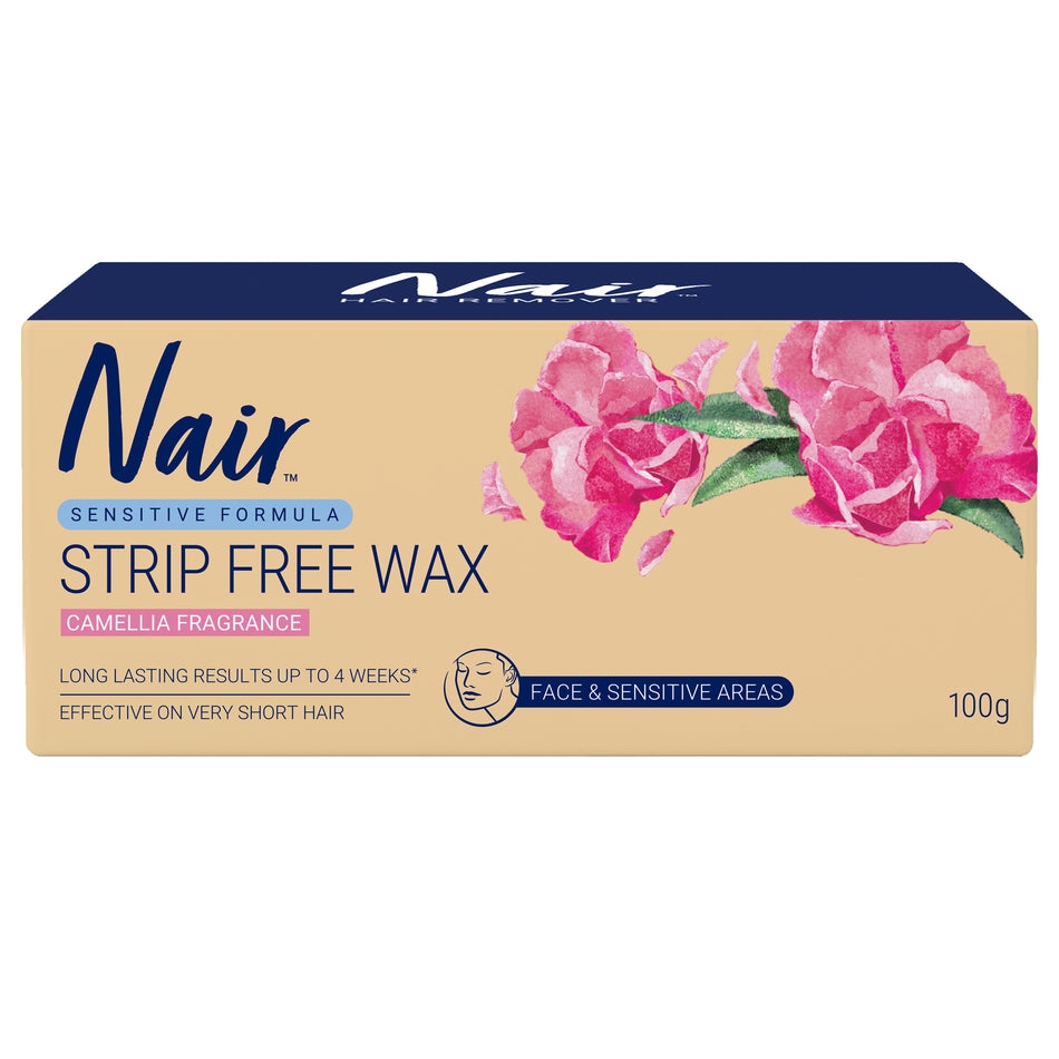 Nair Sensitive Strip Free Wax 100g