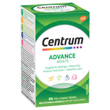 CENTRUM ADVANCE 60 TABLETS