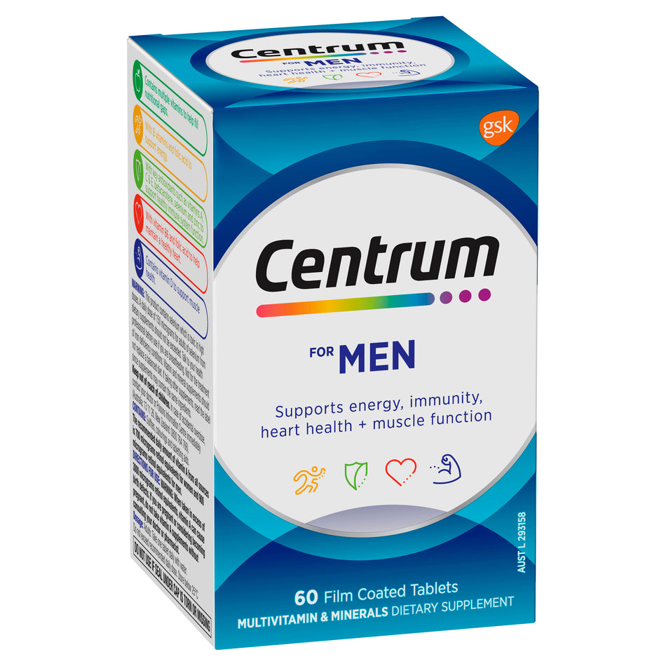 Centrum for Men 60 Tablets