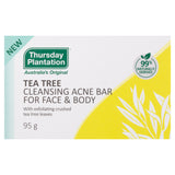 THURSDAY PLANTATION Tea Tree Cleansing Acne Bar for Face & Body 95g