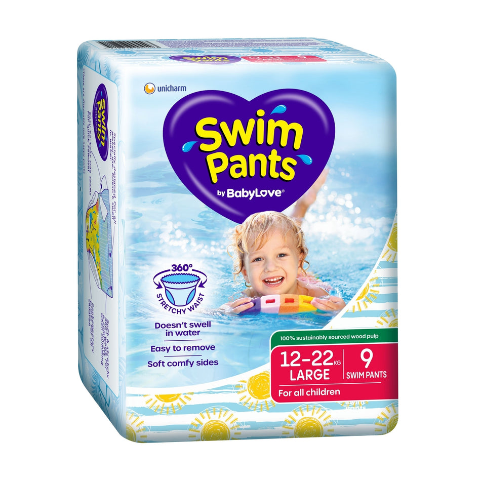 Babylove Swim Pants Large 9 Pack